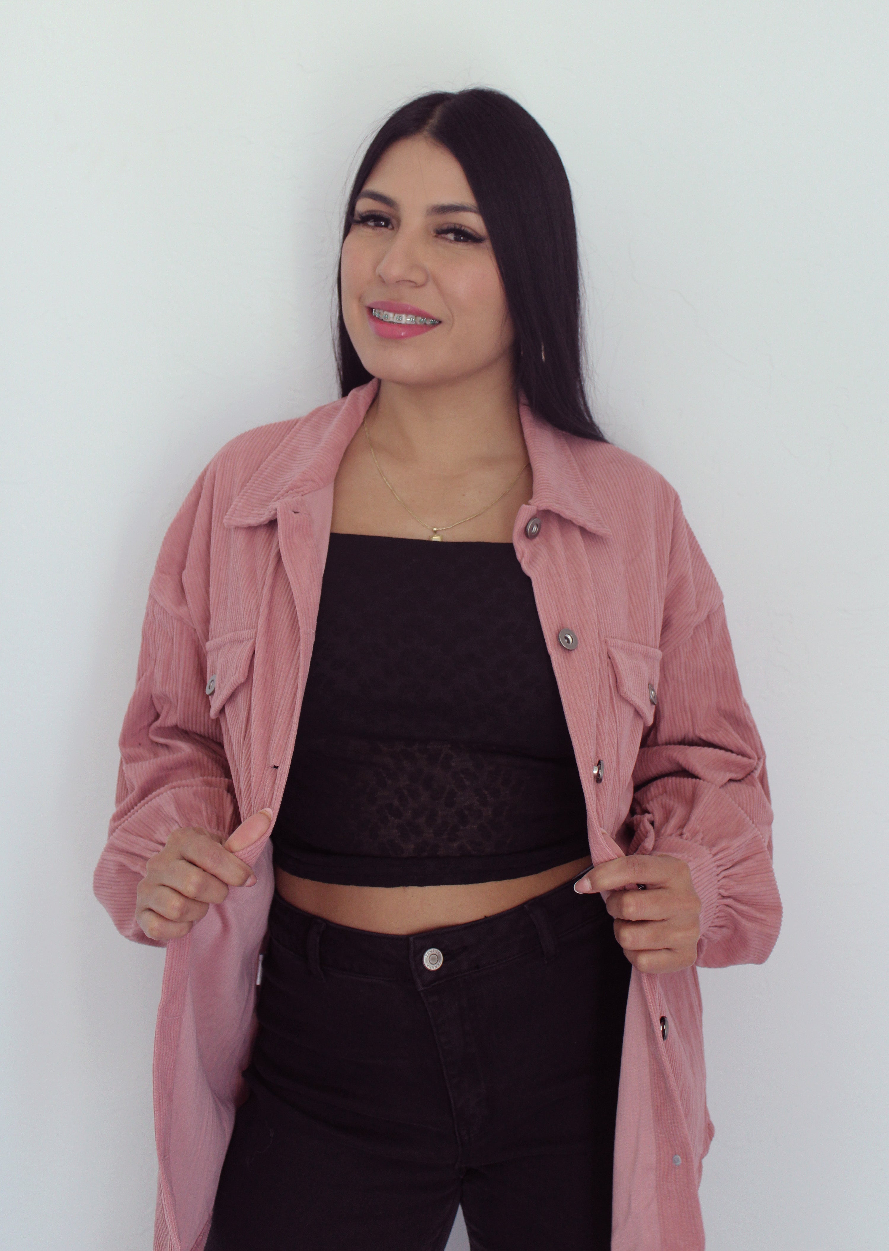 Corduroy Botton Down Jacket