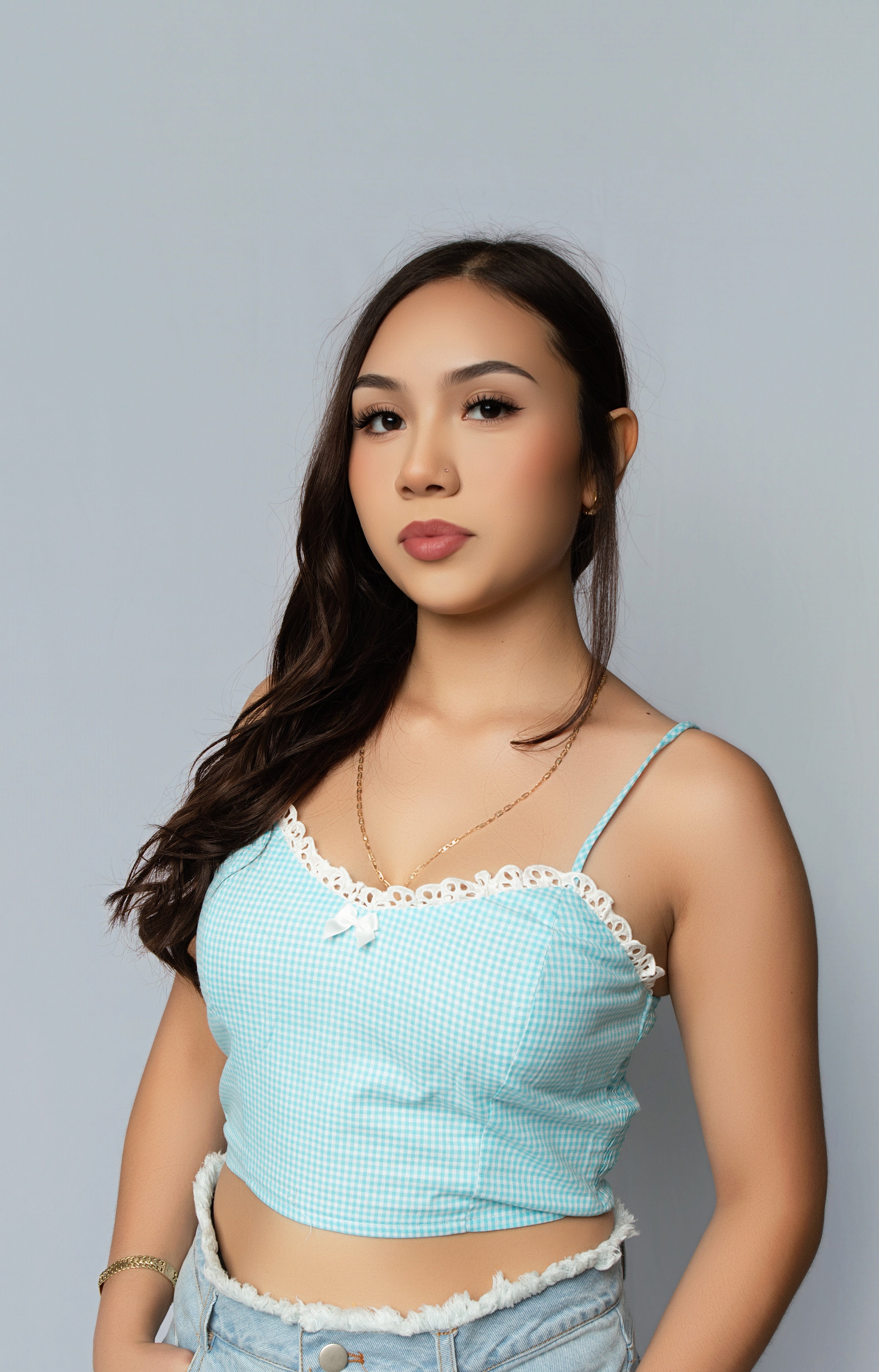 Plaid Tank Top