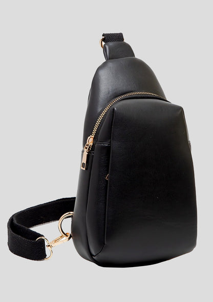 SOFT VEGAN LEATHER CROSSBODY