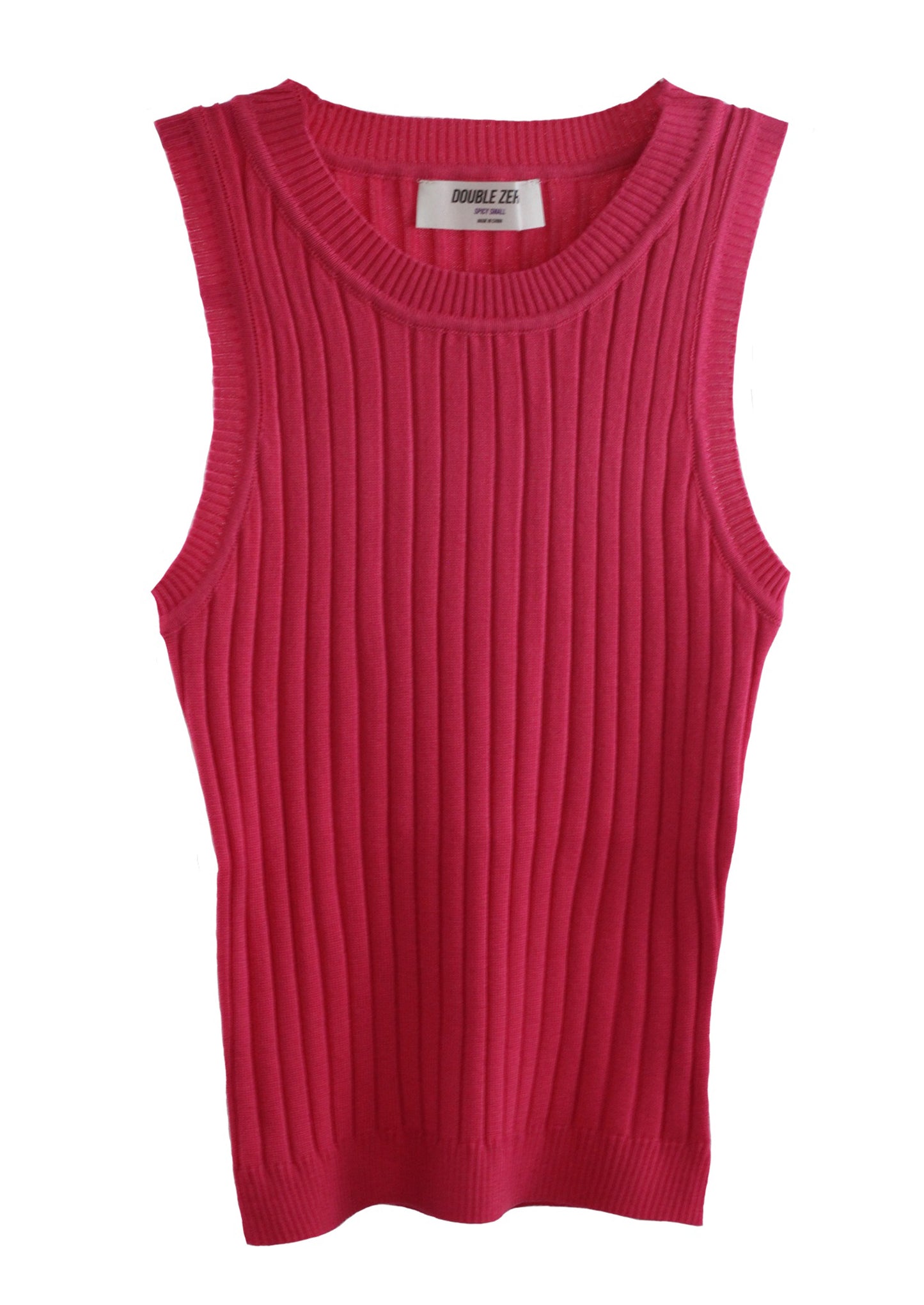 RIBBED TANK TOP