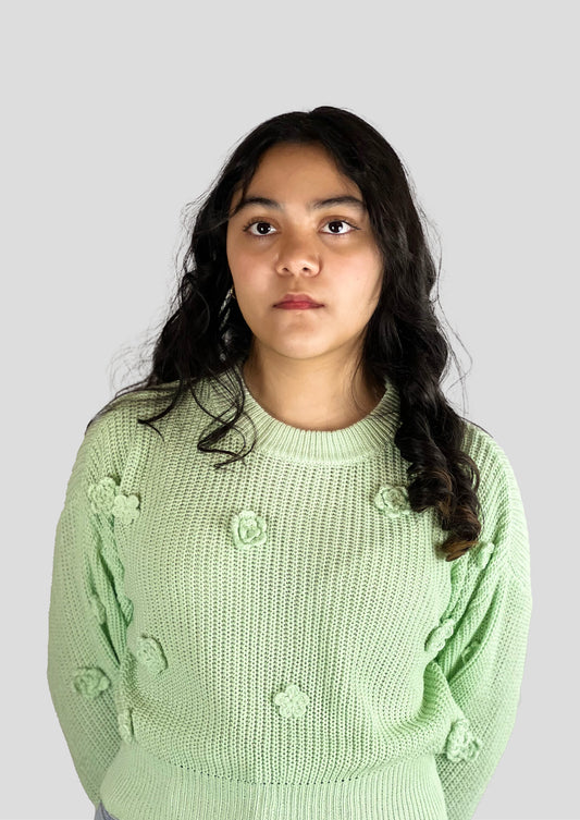 MINT KNITTED SWEATER