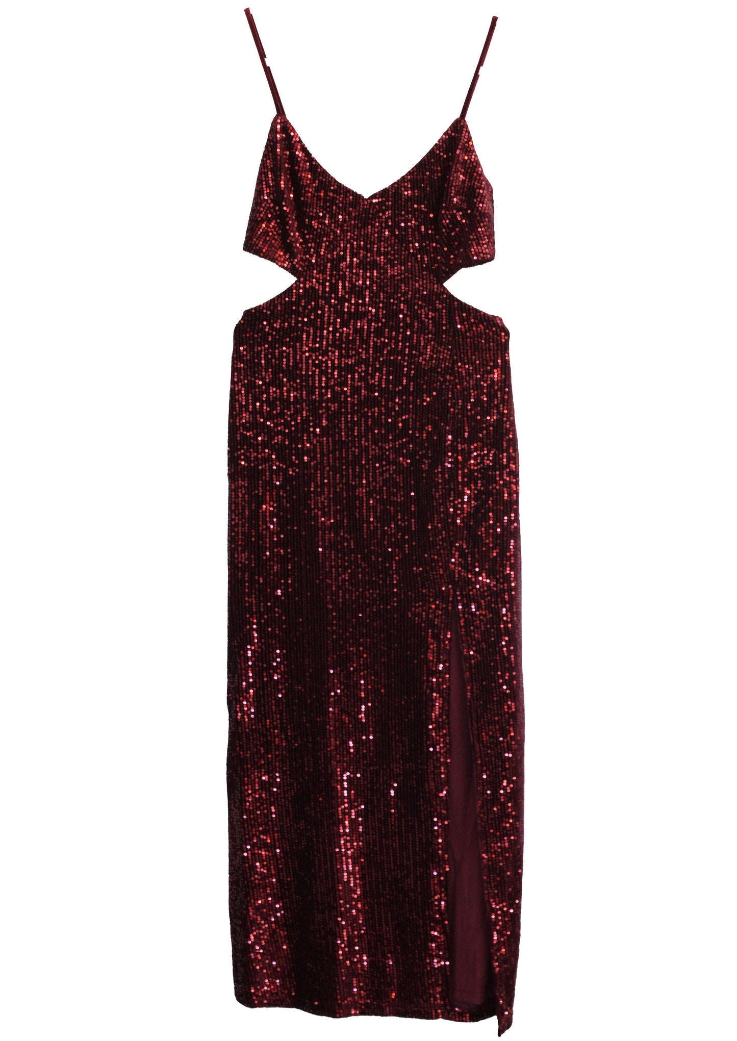 SEQUIN MIDI DRESS