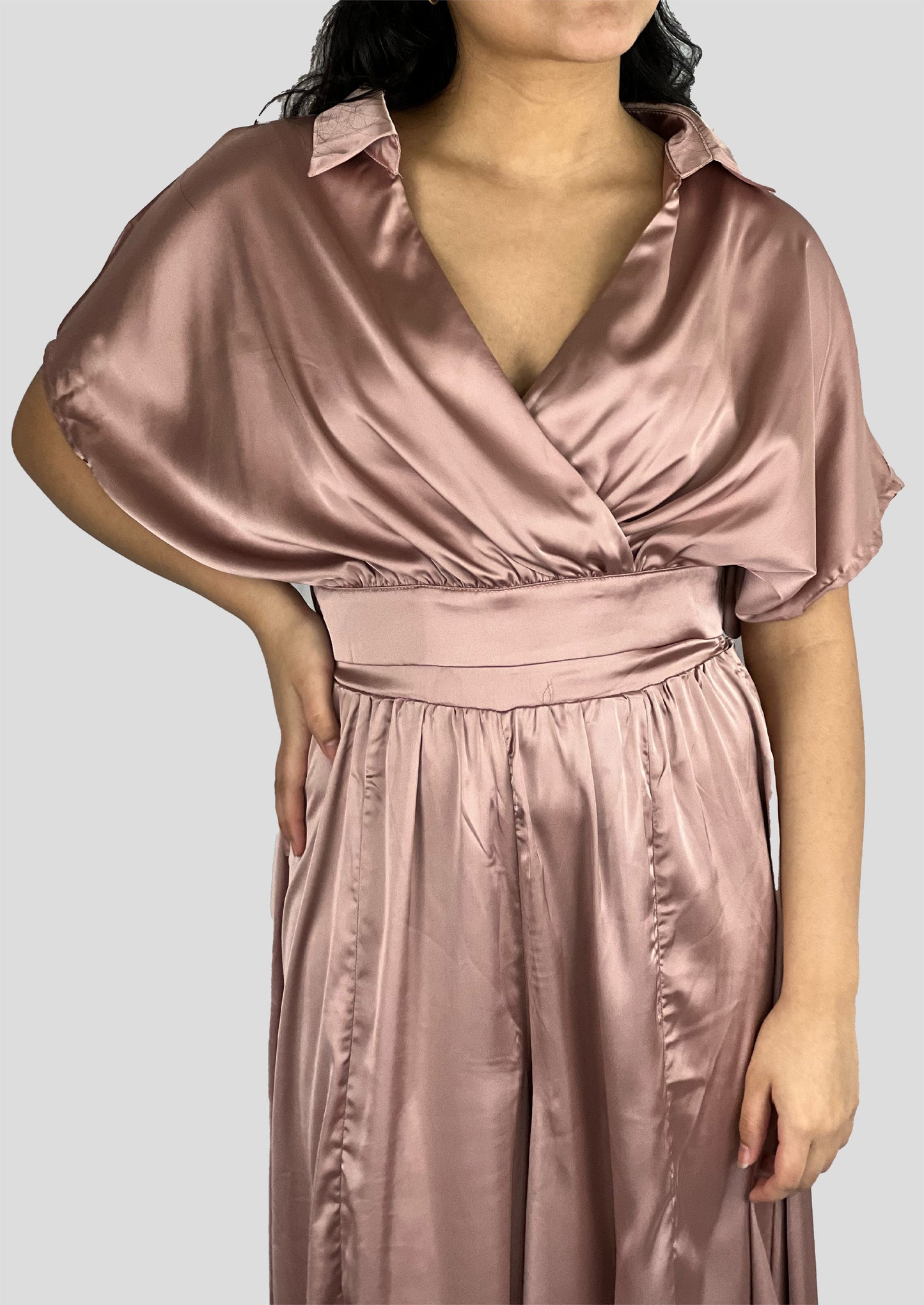 SATIN TWO-PIECE SET