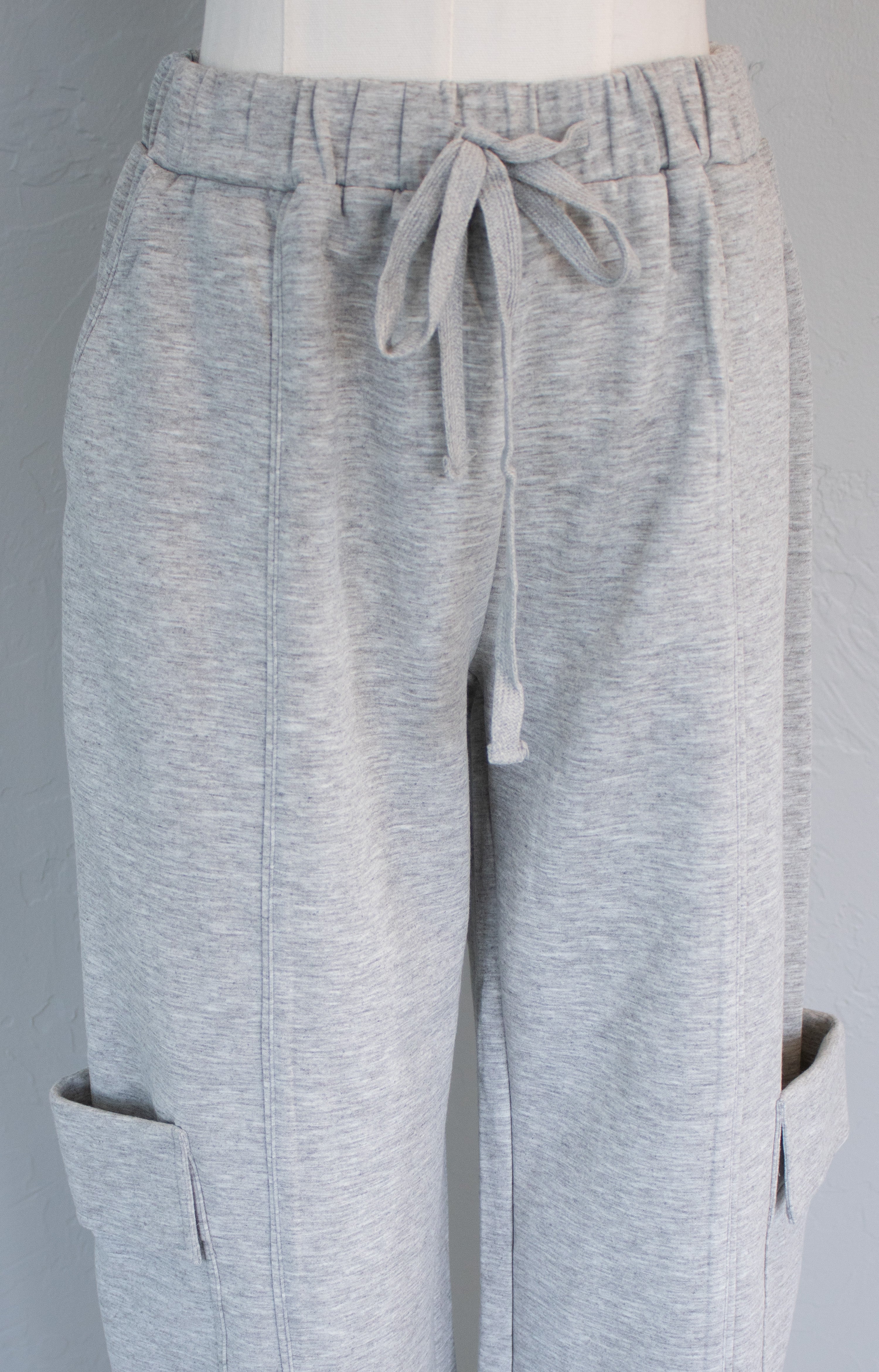 Grey Corset And Jogger Set