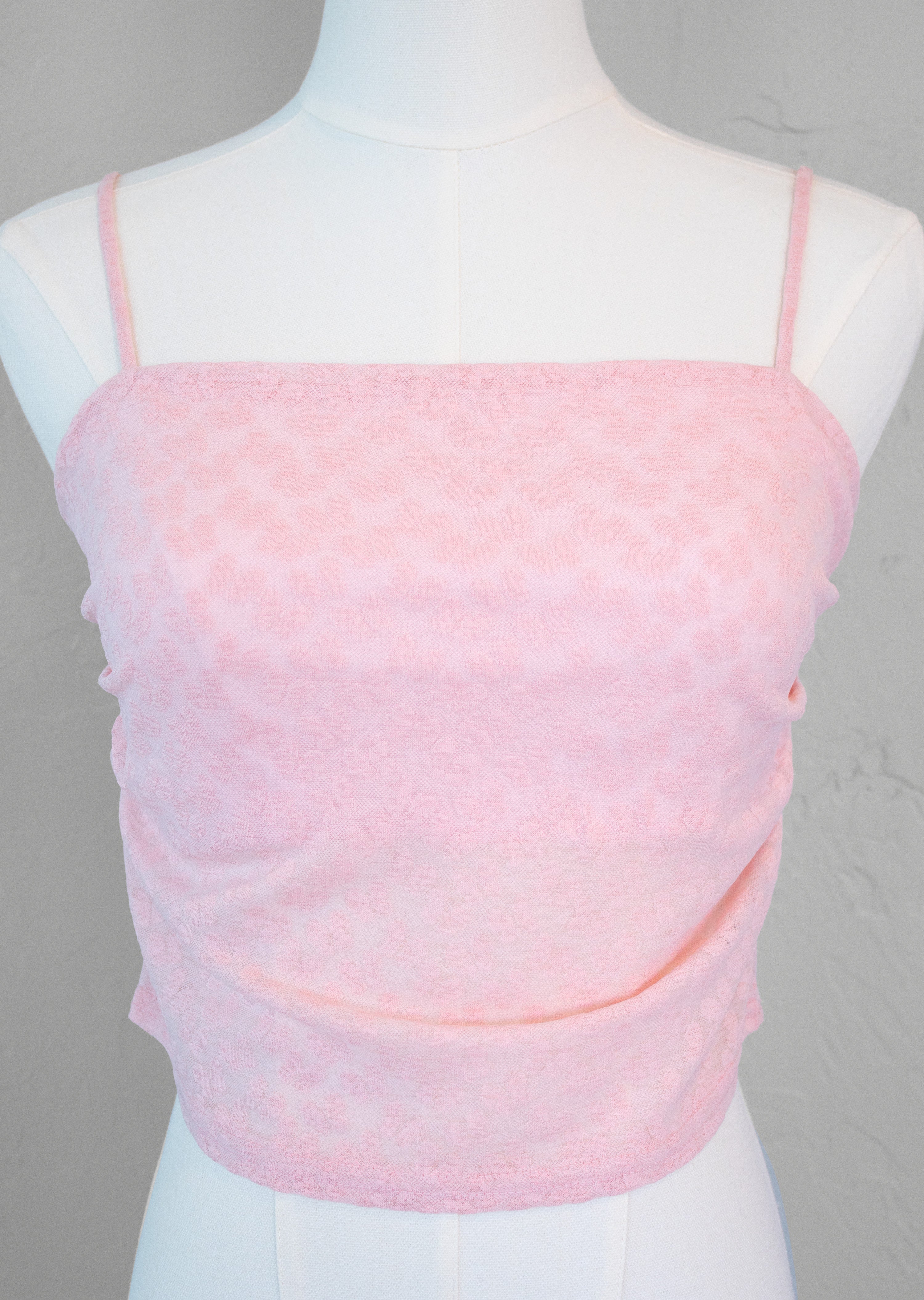 Textured Lace Cami Top