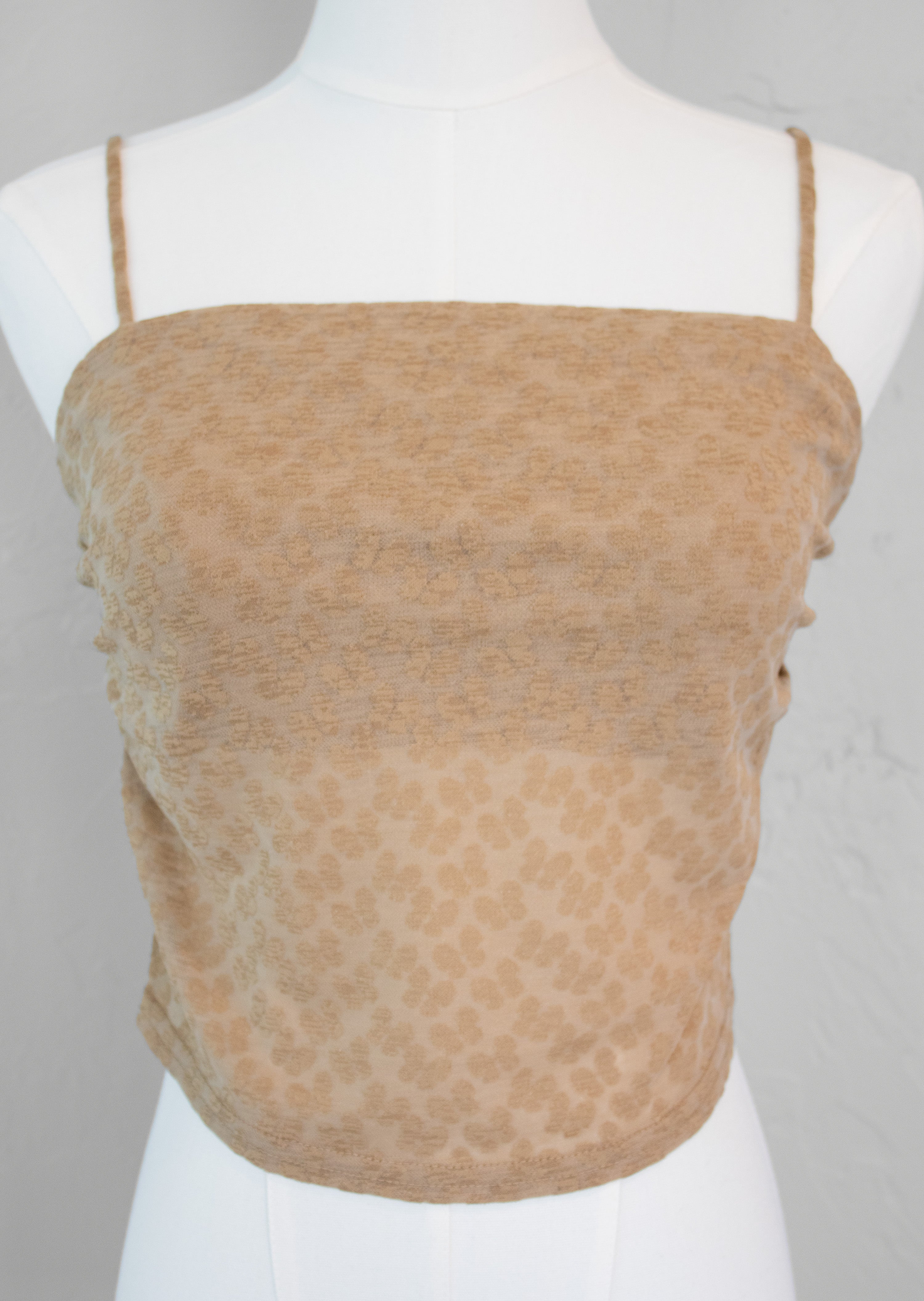 Textured Lace Cami Top